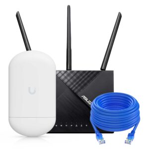 Kit de conexion economico - loco 5ac - Ruter Asus - Cable de red